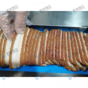 XZ-120熟肉切片機，切7mm燒白